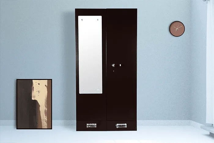 VIVDeal Double Door Mirror Cupboard